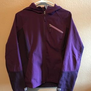 Two toned purple jacket